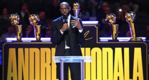 As a 4x NBA champion, 1x Finals MVP, the Warriors have retired Andre Iguodala’s number