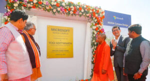 Foundation for Microsoft India Development Center laid by UP CM