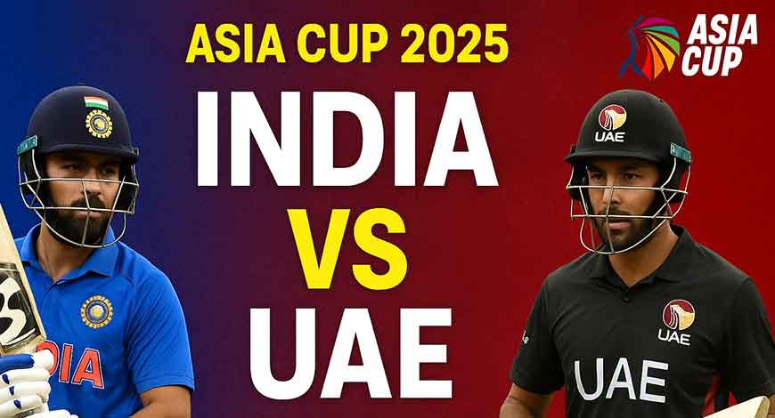 Asia Cup thriller today: India vs UAE – watch live in IST