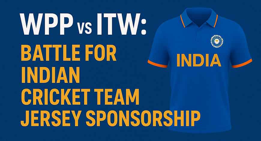 WPP vs ITW: Battle for Indian Cricket Team jersey sponsorship