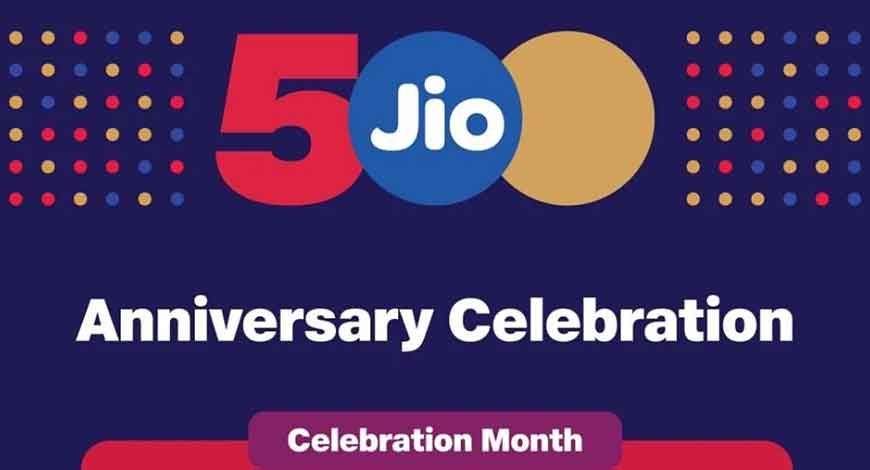 Jio tops 500M users before 9th anniversary